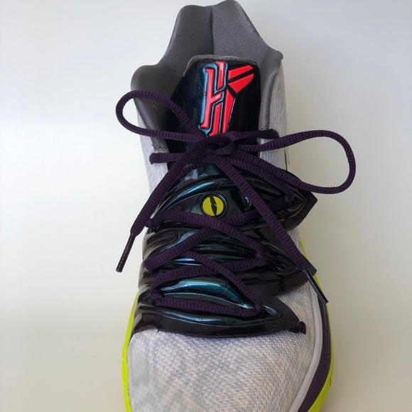 Nike Kyrie 5 EP Kobe Mamba Mentality White Cyber Basketball Shoes AO2919-102 - Picture 12 of 14